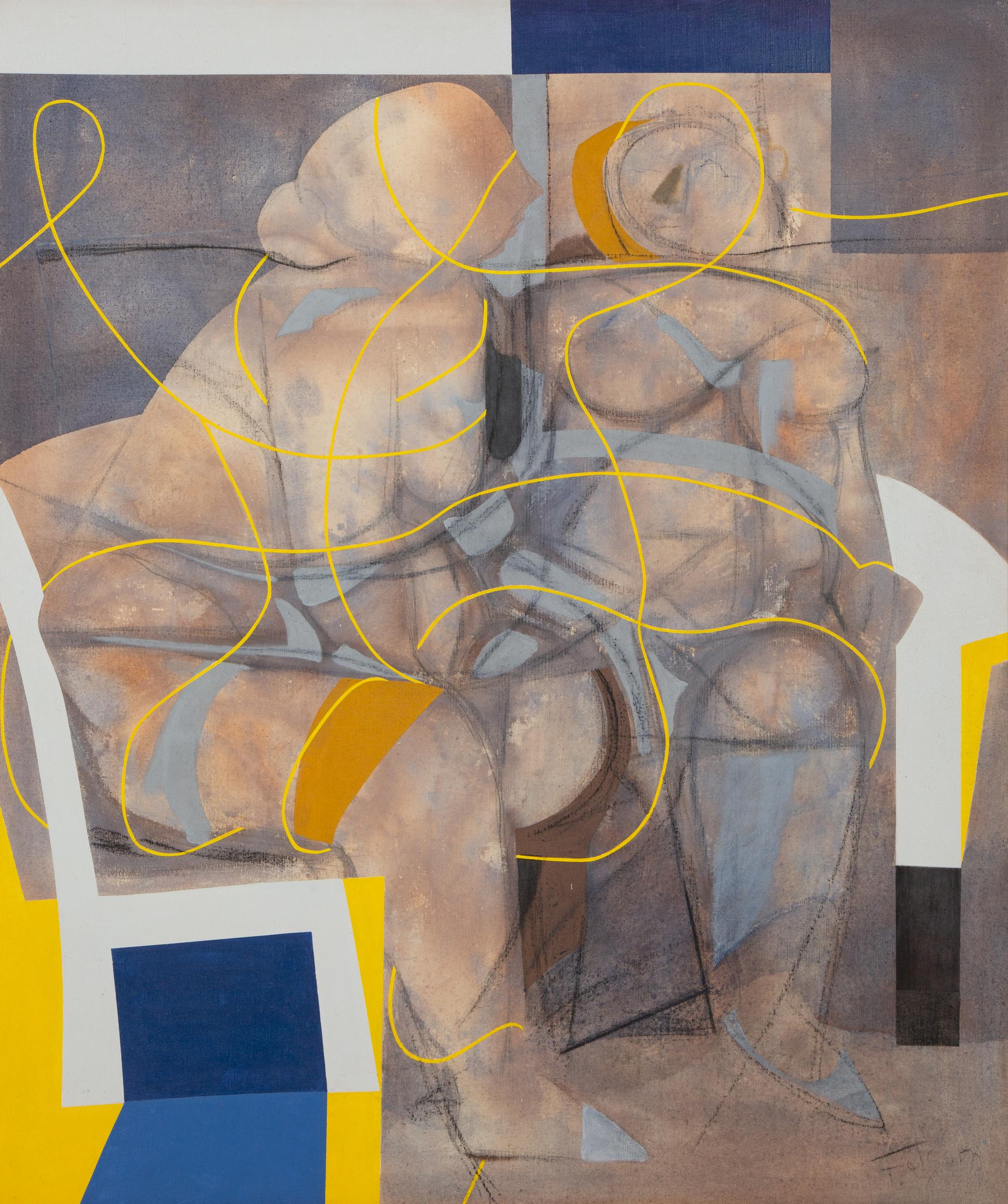 Untitled (Abstract Figures)