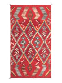 Navajo Germantown Serape-style Weaving / Rug