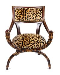 A Continental Style Armchair Height 35 inches. — 20TH CENTURY