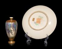 Two Fine Japanese Satsuma Wares