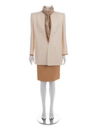 Two Andre Laug Suit Ensembles, 1980s