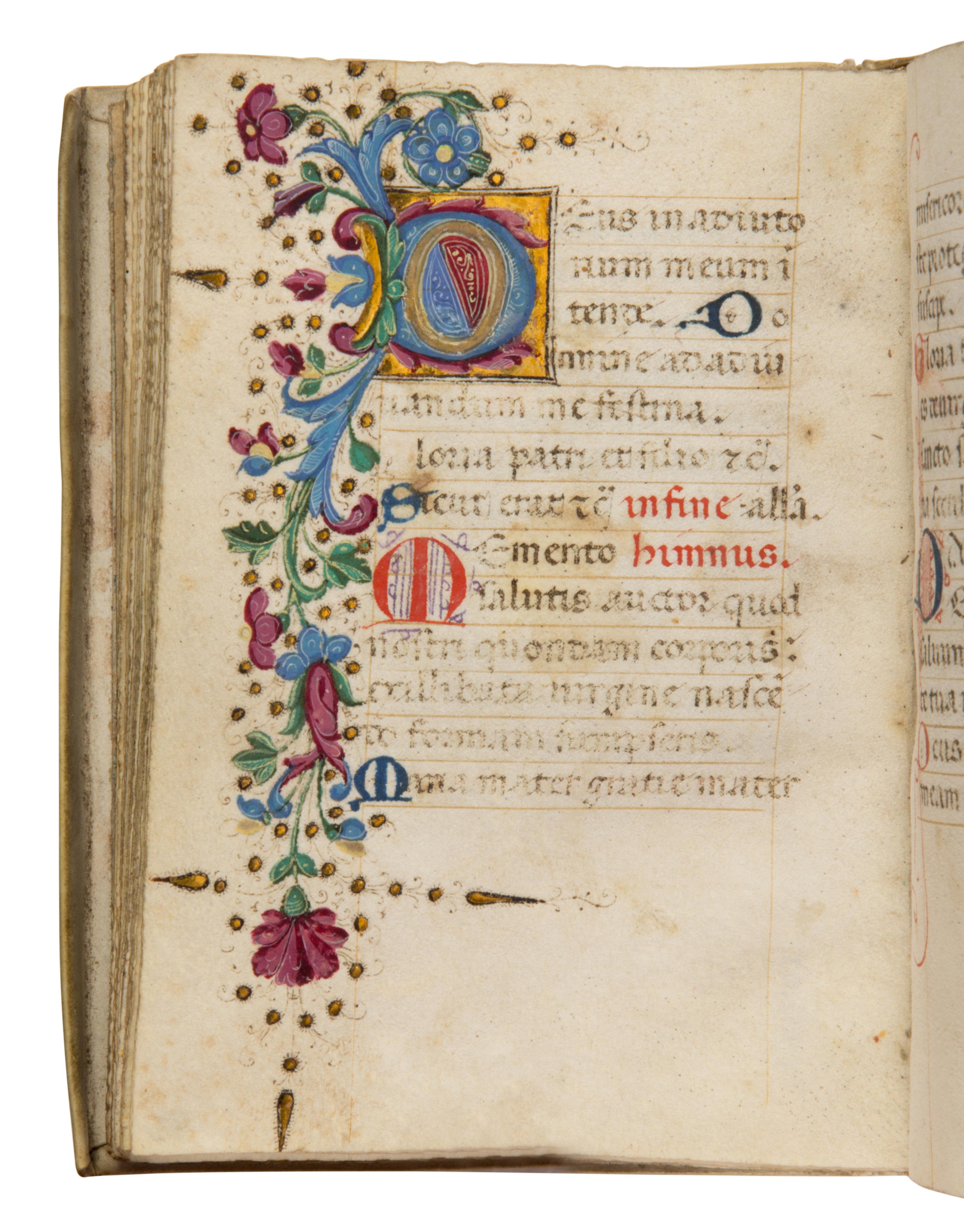 FOLLOWER OF FRANCESCO DI ANTONIO DEL CHIERICO (Florence, active 1433–1484) Book of Hours, in Latin, illuminated manuscript on parchment [Italy, Florence, c. 1480]