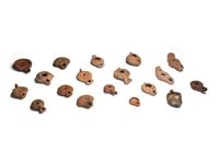 Nineteen Greco-Roman Terracotta Oil Lamps