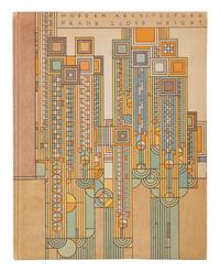 WRIGHT, Frank Lloyd (1869-1959). Modern Architecture. Being the Kahn Lectures for 1930 . Princeton: University Press, 1931.