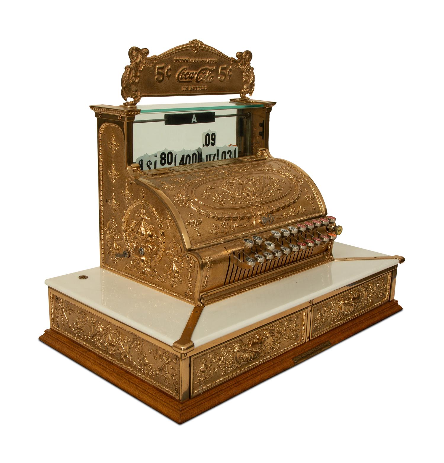 A Rare Double-Drawer National Cash Register — DAYTON, OH, CIRCA 1912-1916
