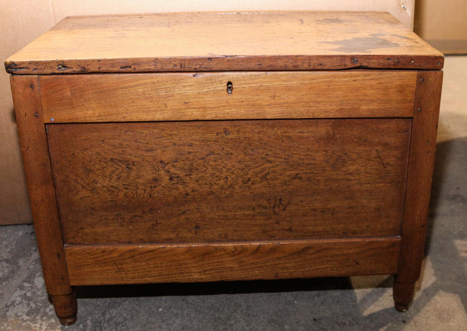 An American Oak Chest Width 24 3/4 inches. — 19TH CENTURY
