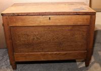 An American Oak Chest Width 24 3/4 inches. — 19TH CENTURY