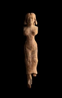 An Egyptian Wood Servant Figure