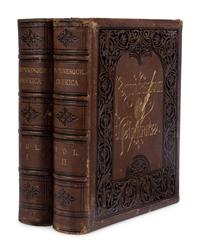 [AMERICANA]. BRYANT, William Cullen, editor (1794-1878). Picturesque America; Or, the Land we Live in: A Delineation by Pen and of the Mountains, Rivers, Lakes, Forests, Water-Falls, Shores, Canyons, Valleys, Cities, and Other Picturesque Features of our Country . New York: D. Appleton & Company, [1872-74].