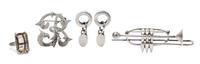 A Collection of Silver Jewelry, 34.90 dwts.