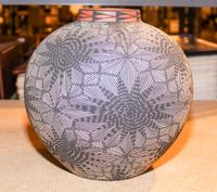 A Native American Pottery Vessel Height 9 1/2 inches. — FREIDA VALLO, ACOMA