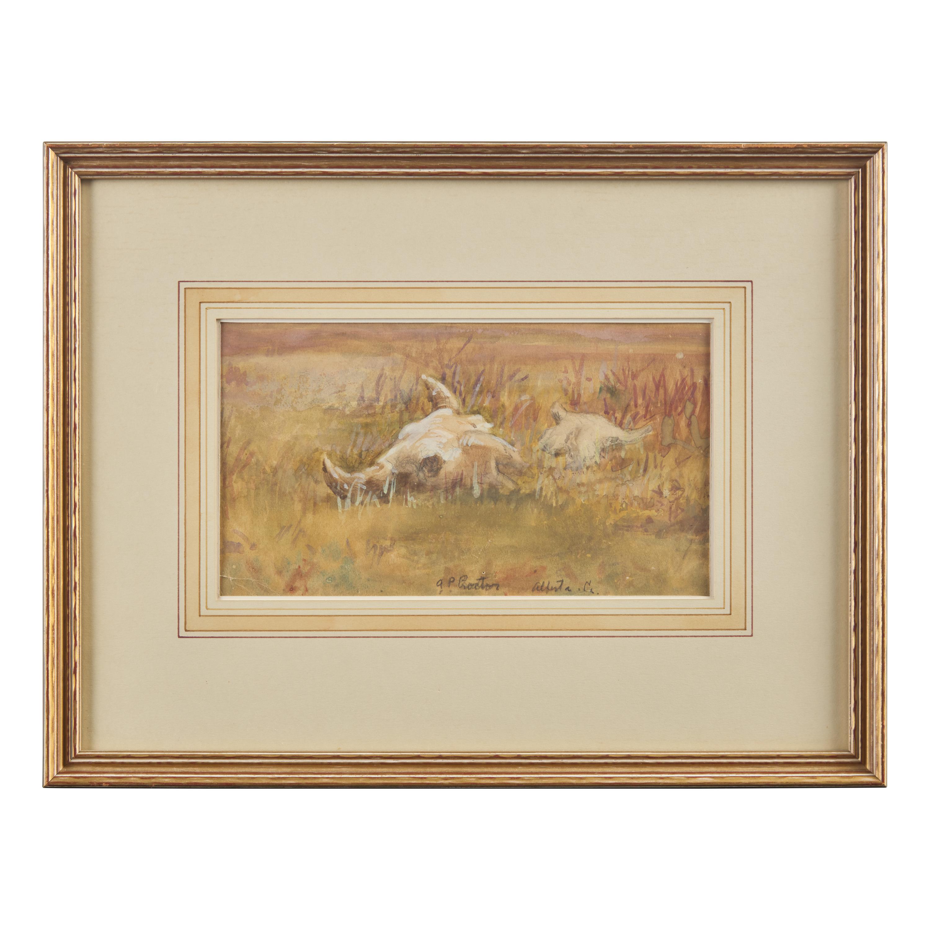 Alexander Phimister Proctor (American, 1862–1950) — Buffalo Skulls
