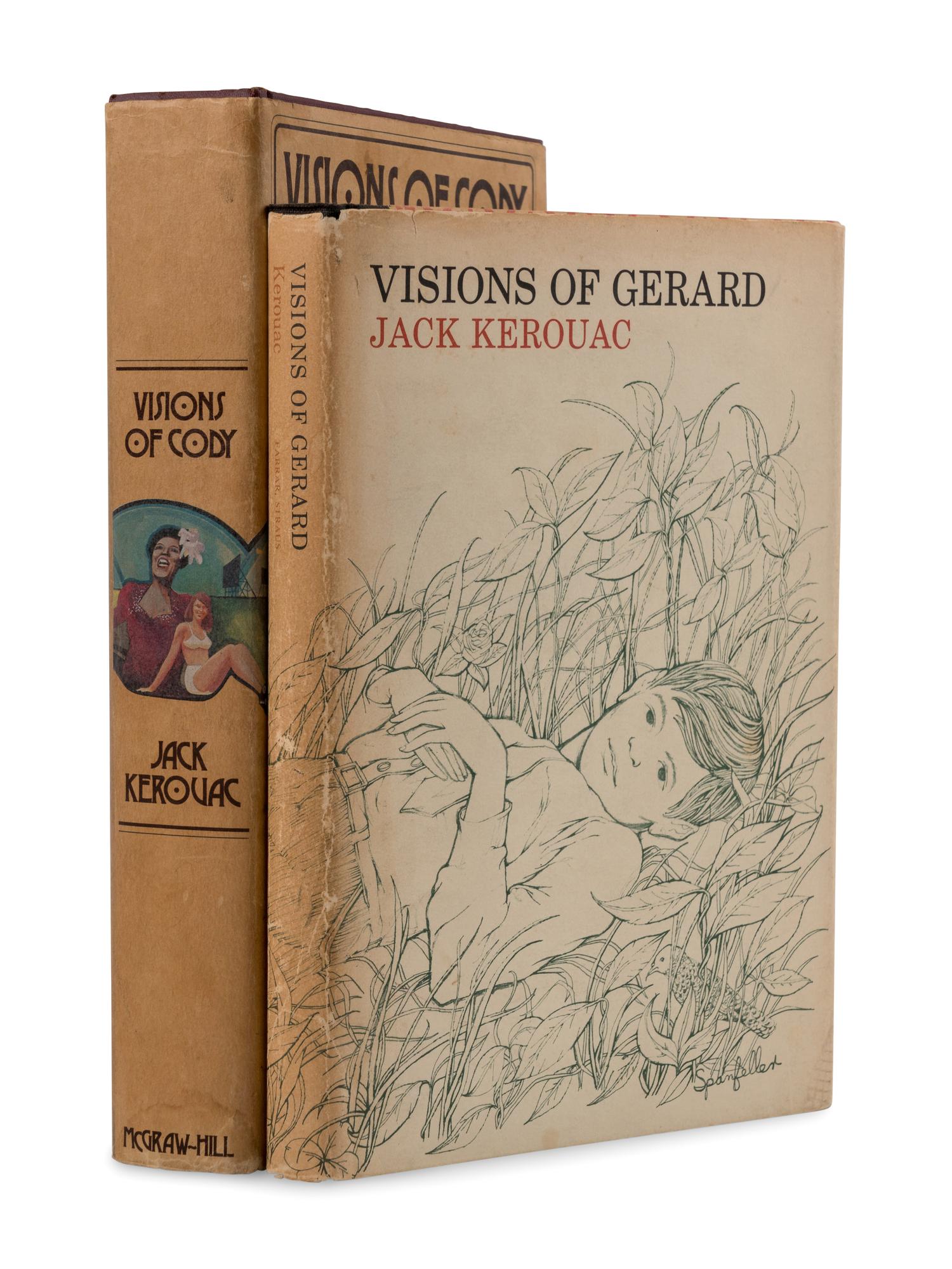 KEROUAC, Jack (1922-1969). Visions of Gerard . New York: Farrar, Straus & Company, 1963.