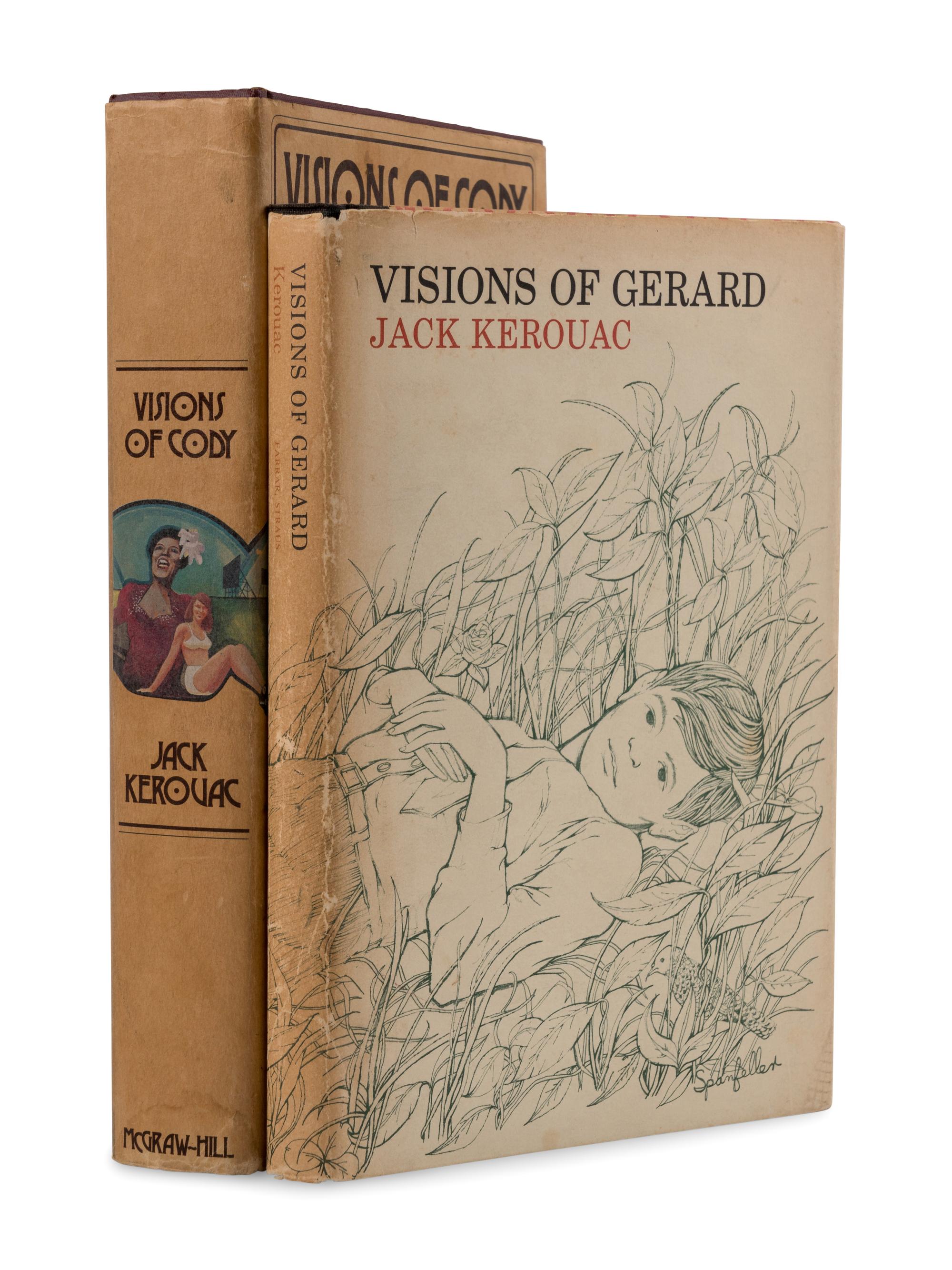 KEROUAC, Jack (1922-1969). Visions of Gerard . New York: Farrar, Straus & Company, 1963.