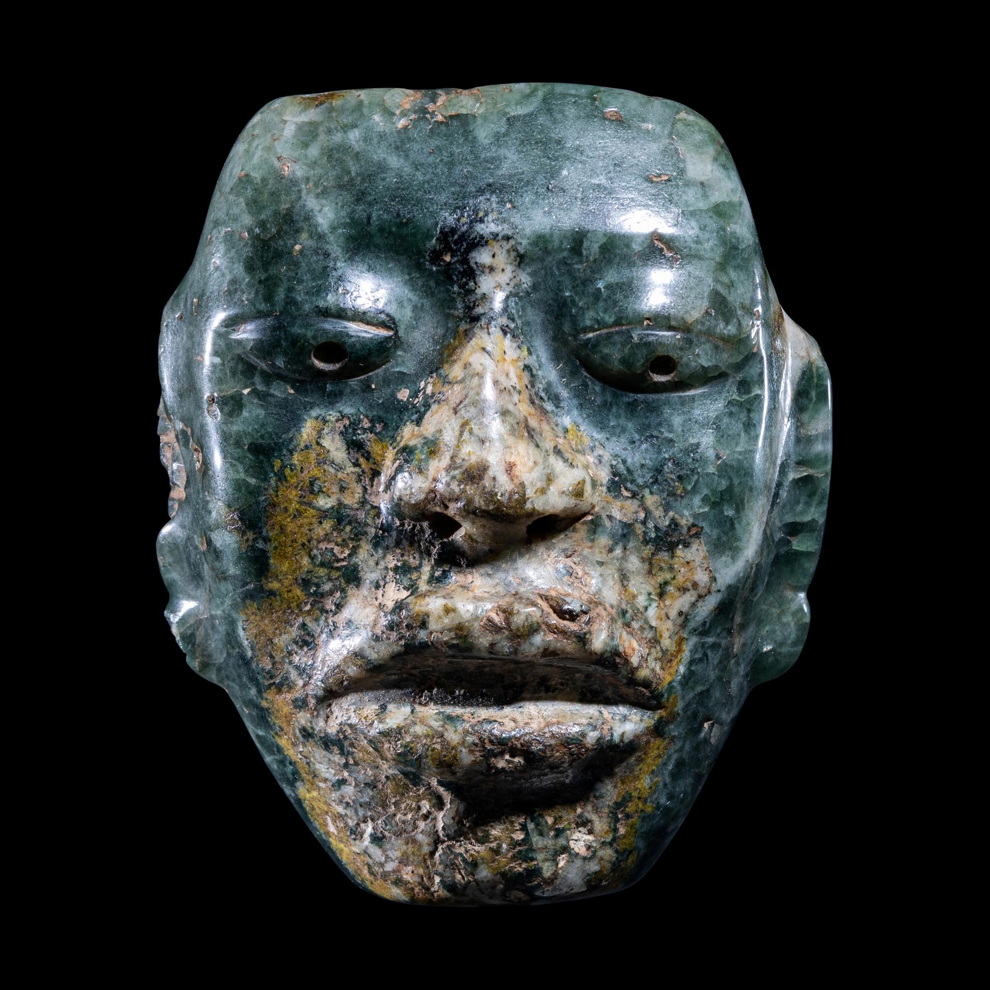 An Early Maya Jade Mask