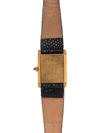 CARTIER, GOLD-PLATED 'MUST DE CARTIER TANK' WRISTWATCH