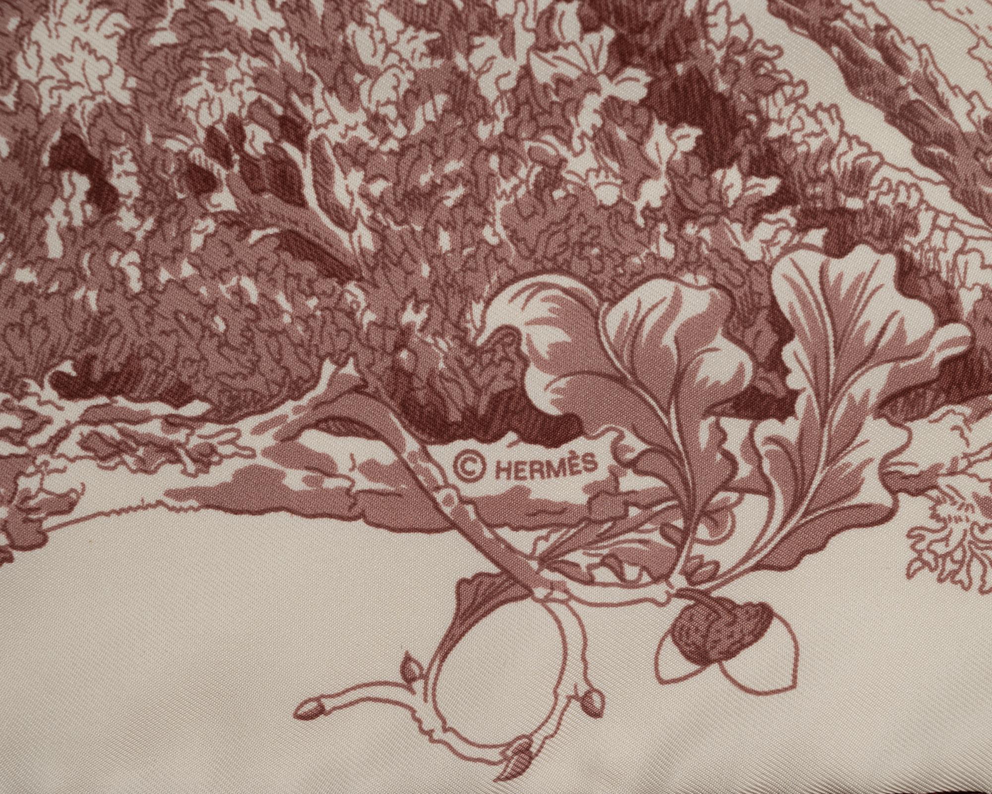 Two Hermès 90cm Scarves