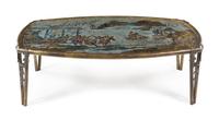 Philip & Kelvin LaVerne, (American, 1908-1988; b.1936), low table, c.1965