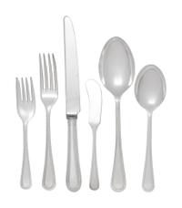An English Silver-Plate Flatware Service