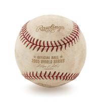 A Chicago White Sox 2005 World Series Game Used Baseball,