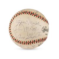 A 1939 St. Louis Cardinals Team Signed Autograph Baseball (JSA Letter of Authenticity),