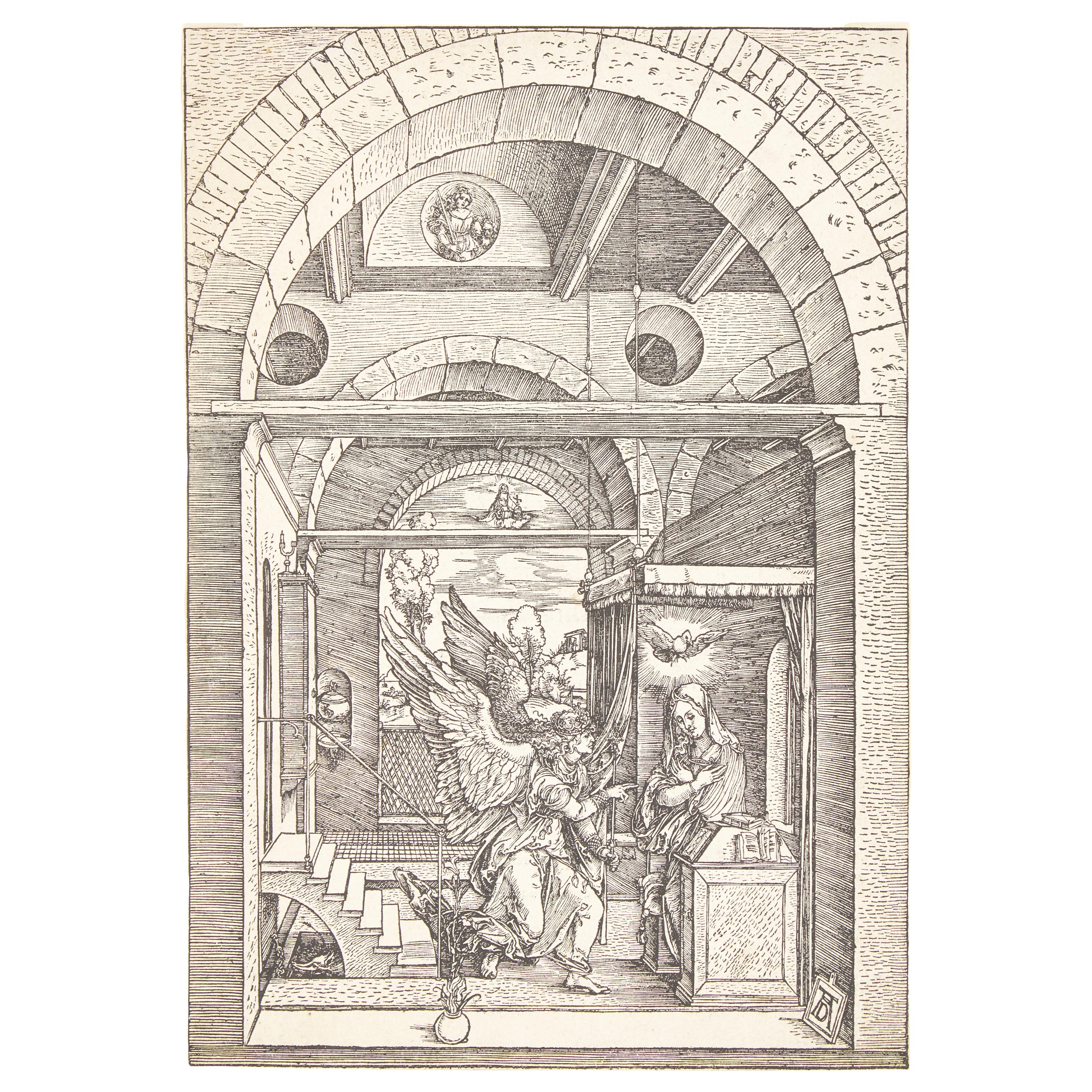 Albrecht Dürer (German, 1471–1528) — The Annunciation (from Life of the Virgin ), ca. 1503