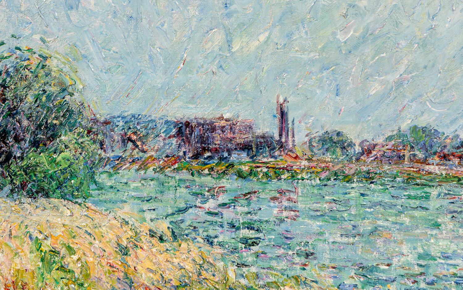 Le quai du Pothuis à Pontoise