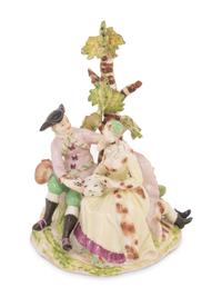 A Vienna Porcelain Figural Group