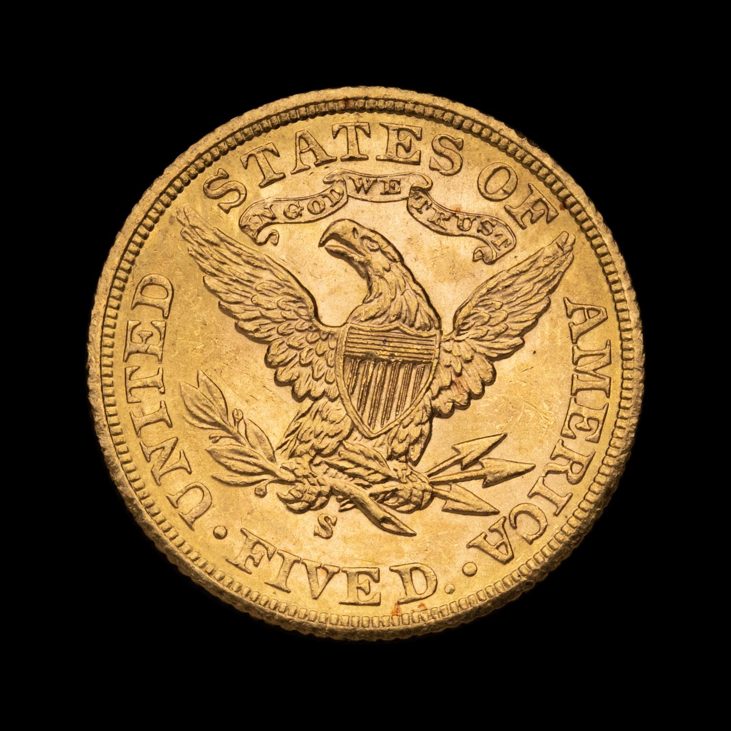 A 1900 Liberty Head $5 Gold Coin