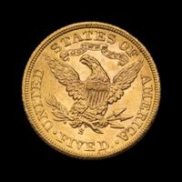 A 1900 Liberty Head $5 Gold Coin