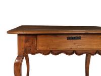 A Louis XV Provincial Walnut One-Drawer Side Table