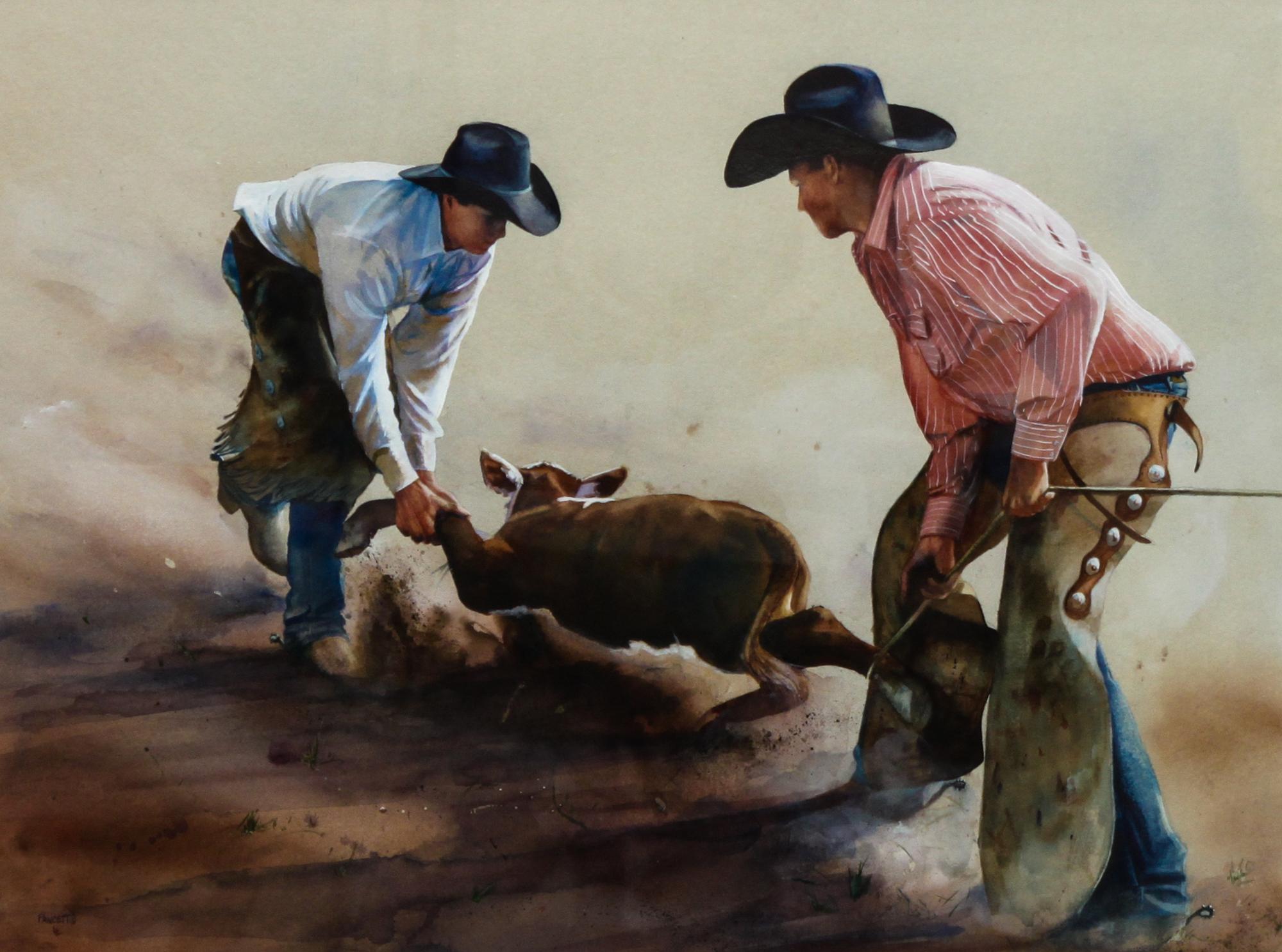John Fawcett, (American, b. 1952), Tag Team