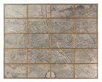 [PLAN DE TURGOT] BRETEZ, LOUIS Each plate 26 x 33 inches. — Plan de Paris, commence l'annee 1734. Dessine et grave, sous le ordres de Messire Michel Etienne Turgot; Leve et dessine par Louis Vretez, Grave par Claude Lucas