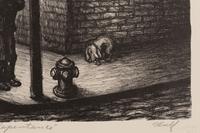A group of four prints ( Call to Repentance; It is Wonderful; The Corner; Third Street Cafe )