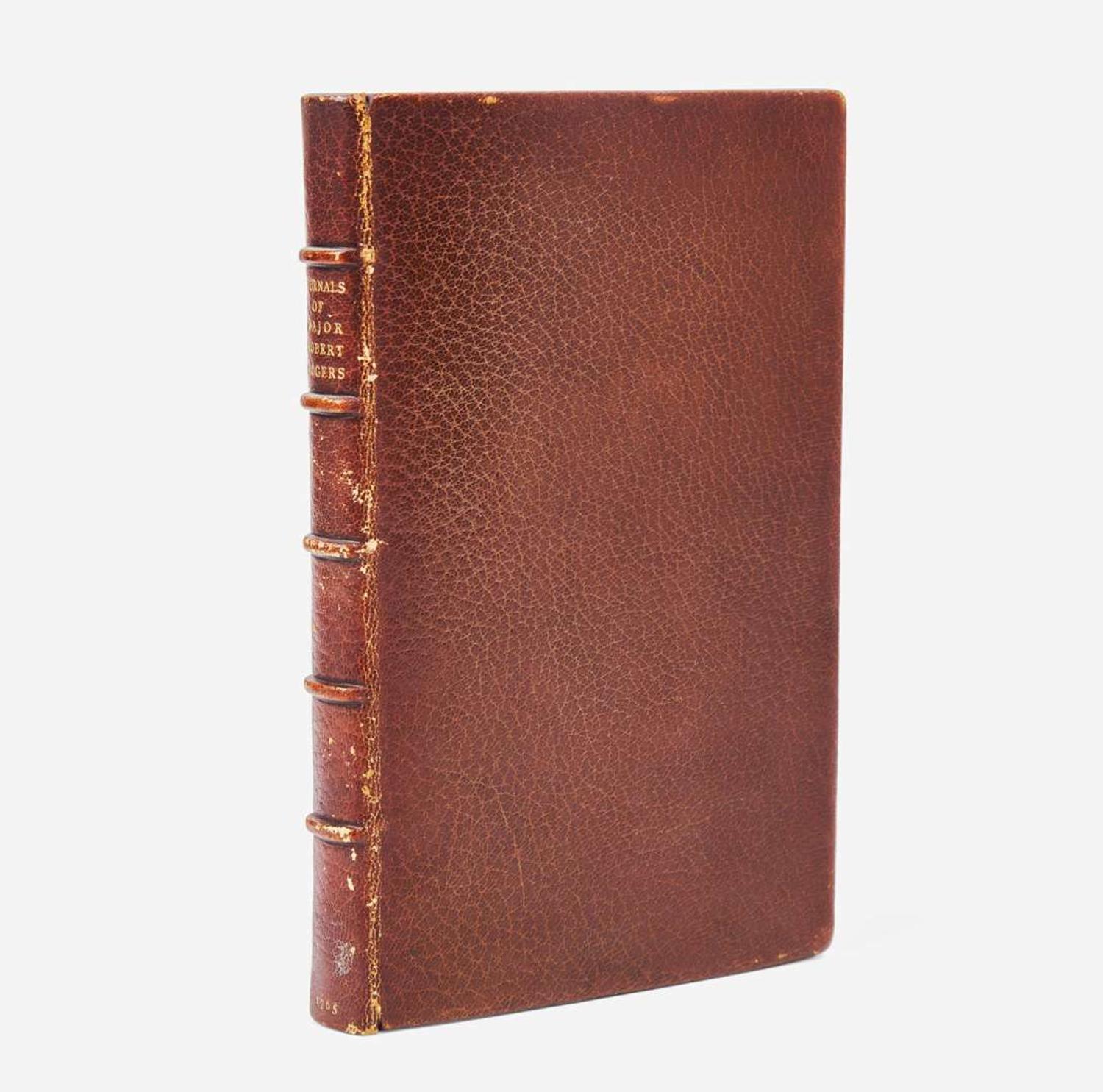 [Americana] Rogers, Robert Journals of Major Robert Rogers: Containing an Account of several Excursions he made under the Generals who commanded upon the Continent of North America, during the late War