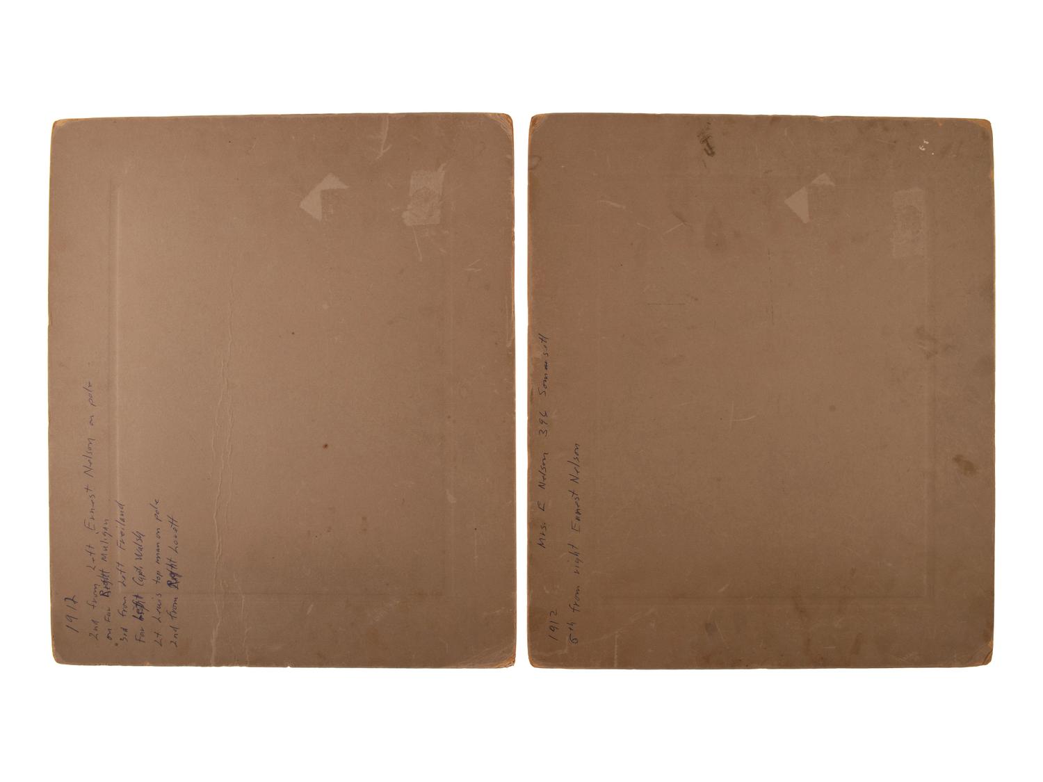 [CALIFORNIA] -- [FIREFIGHTING]. Fire helmet, badges, photographs, and more associated with San Francisco firefighter Ernest Nelson, Engine Co. No. 42, ca 1910-1930s.