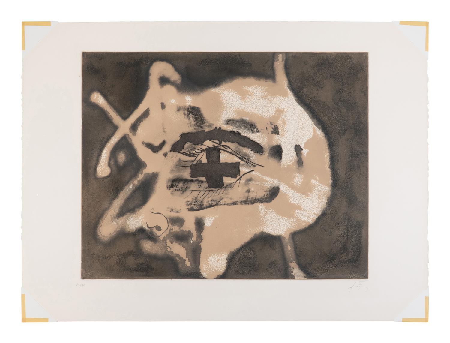 Antoni Tàpies (Spanish, 1923–2012) — Relief Sable , 1982