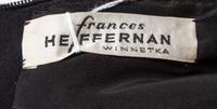 A Norman Norell Black Wool Dress,