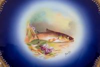 A Limoges Porcelain Fish Service
