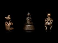 Three Small Southeast Asian Bronze Figures