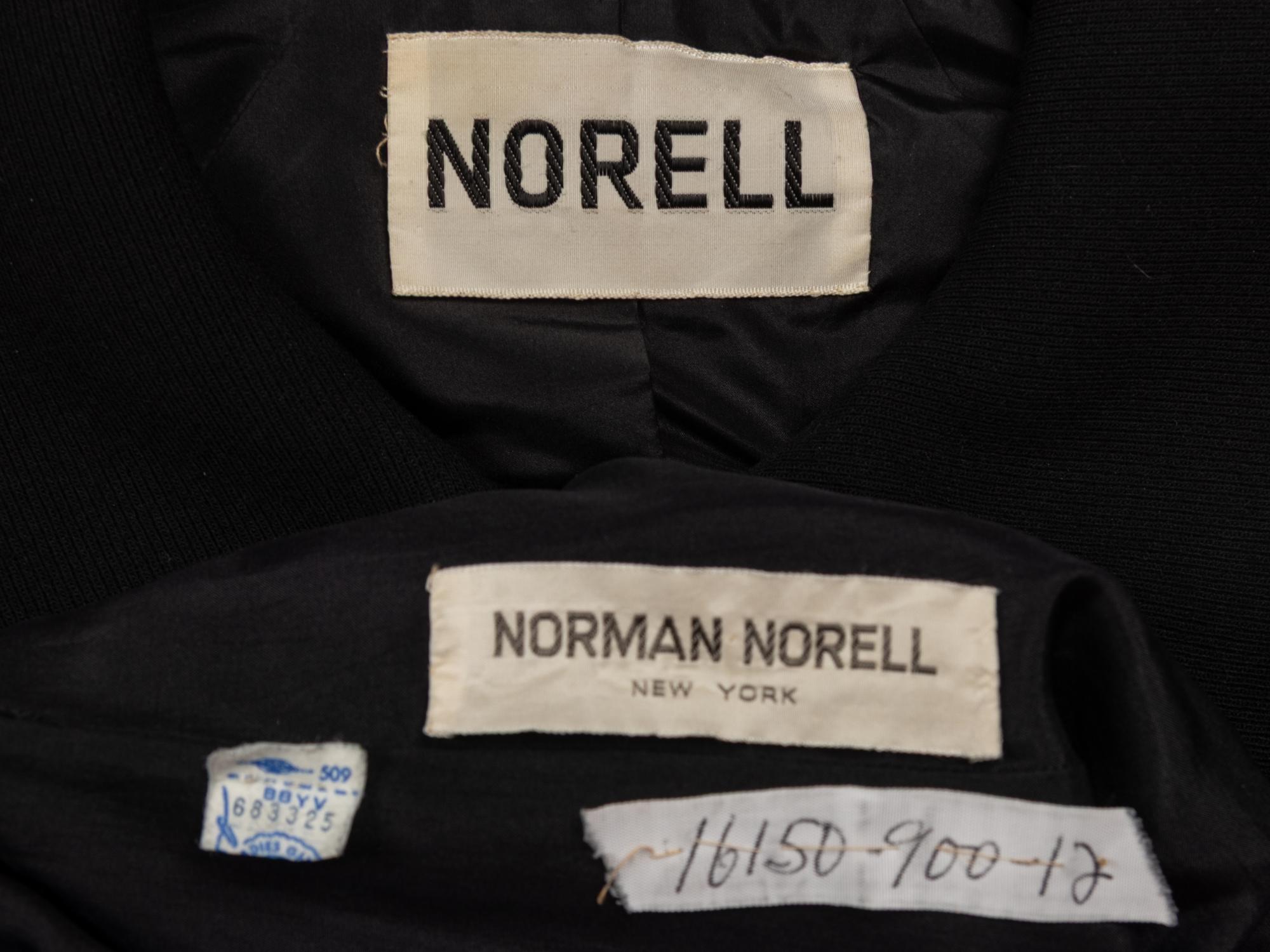 Norman Norell, Wool Skirt Suit Ensemble
