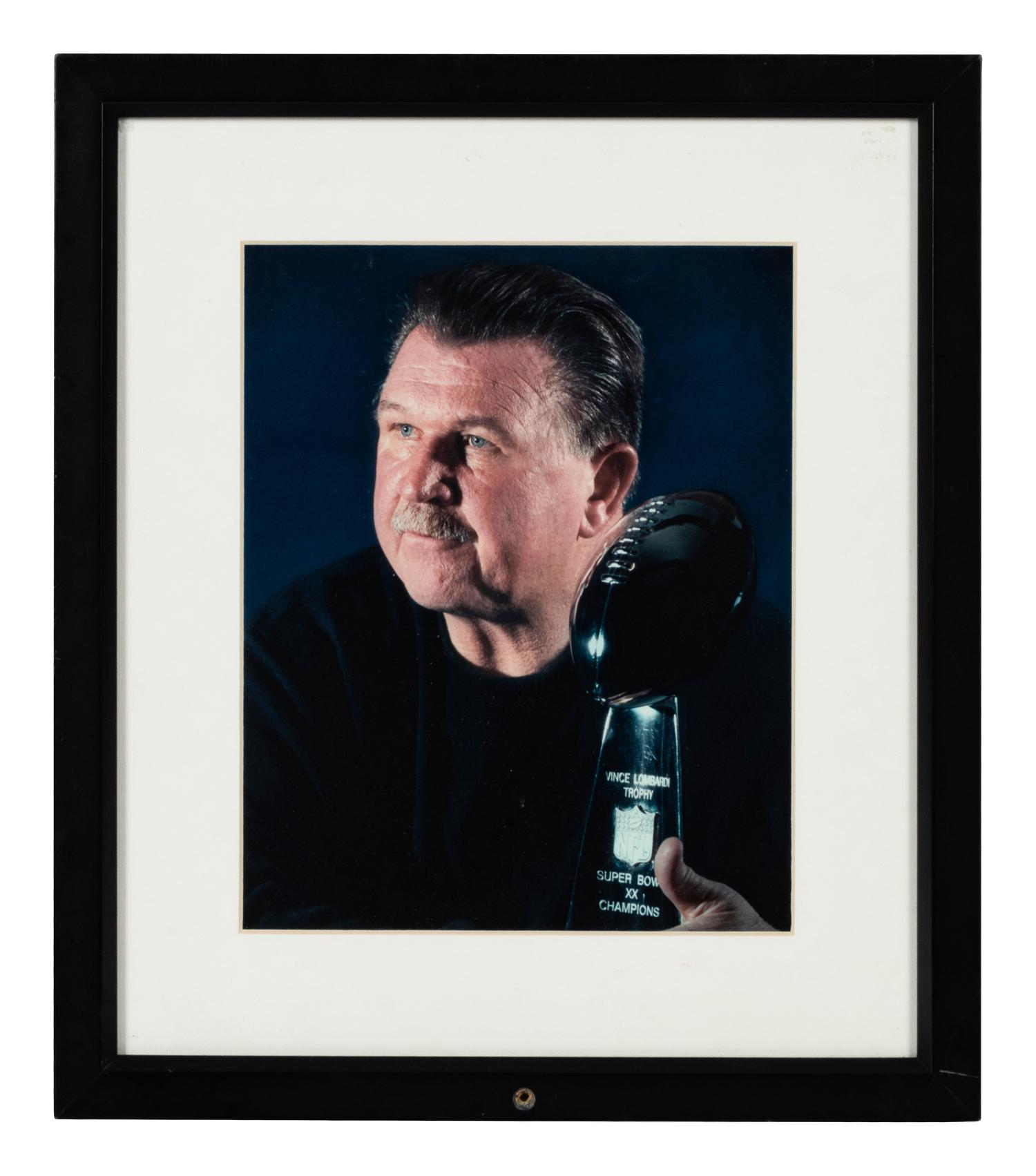 A Group of Ten Candid and Personal Photographs from Mike Ditka’s Restaurant