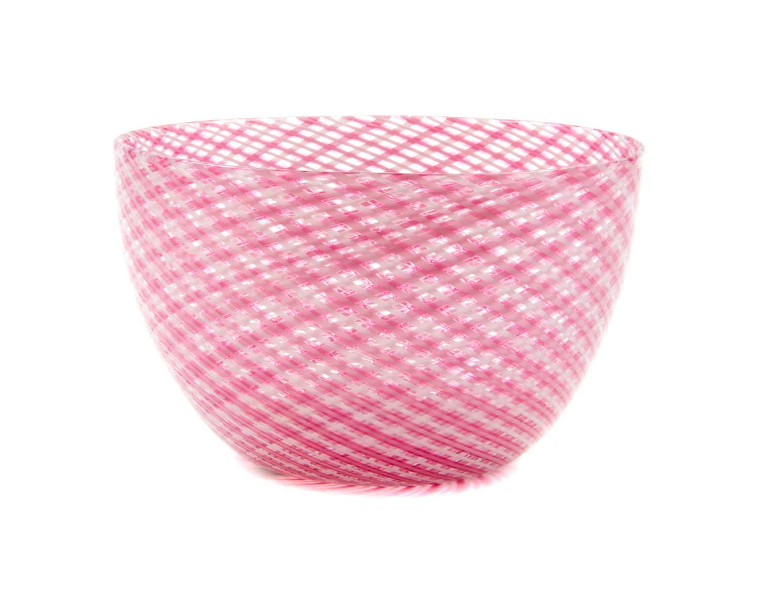 An Italian Glass Bowl Diameter 6 7/8 inches. — 20TH CENTURY