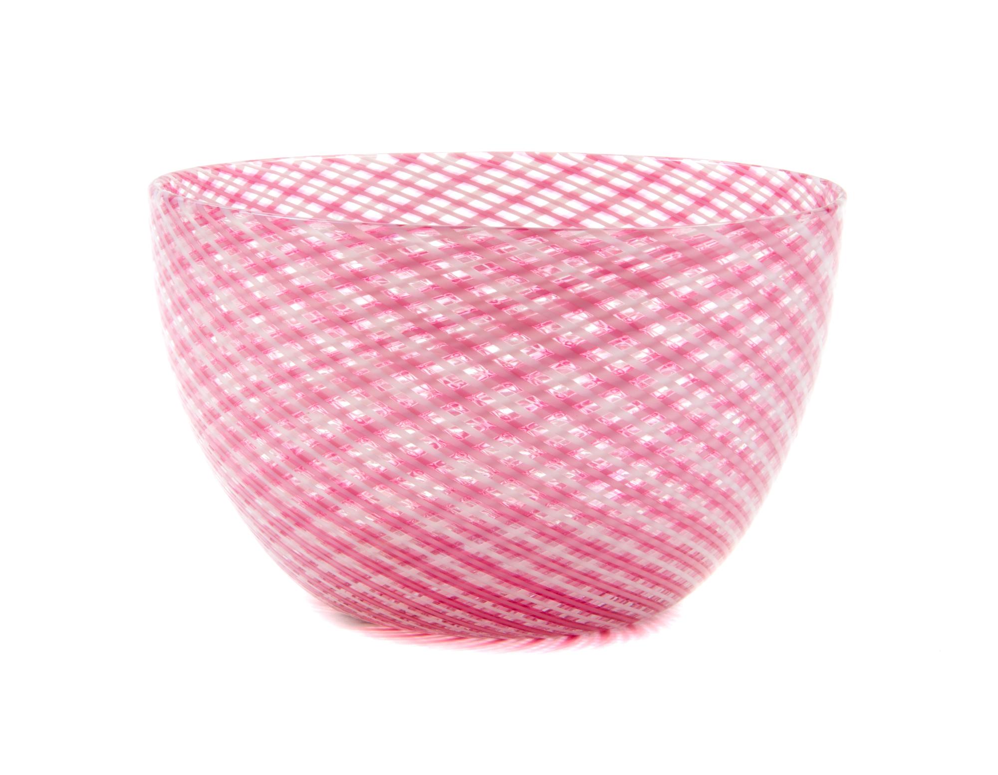 An Italian Glass Bowl Diameter 6 7/8 inches. — 20TH CENTURY