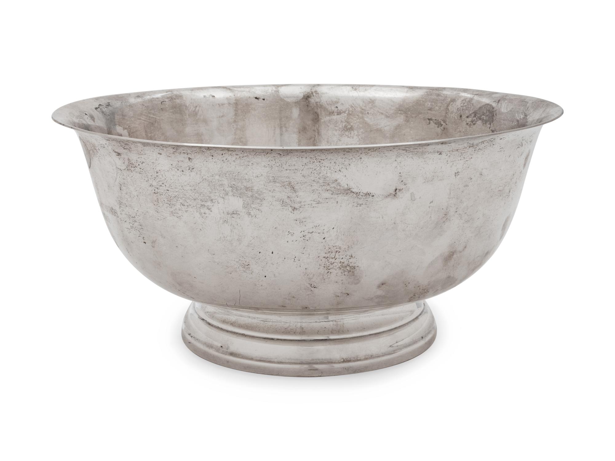 An American Silver Revere Bowl