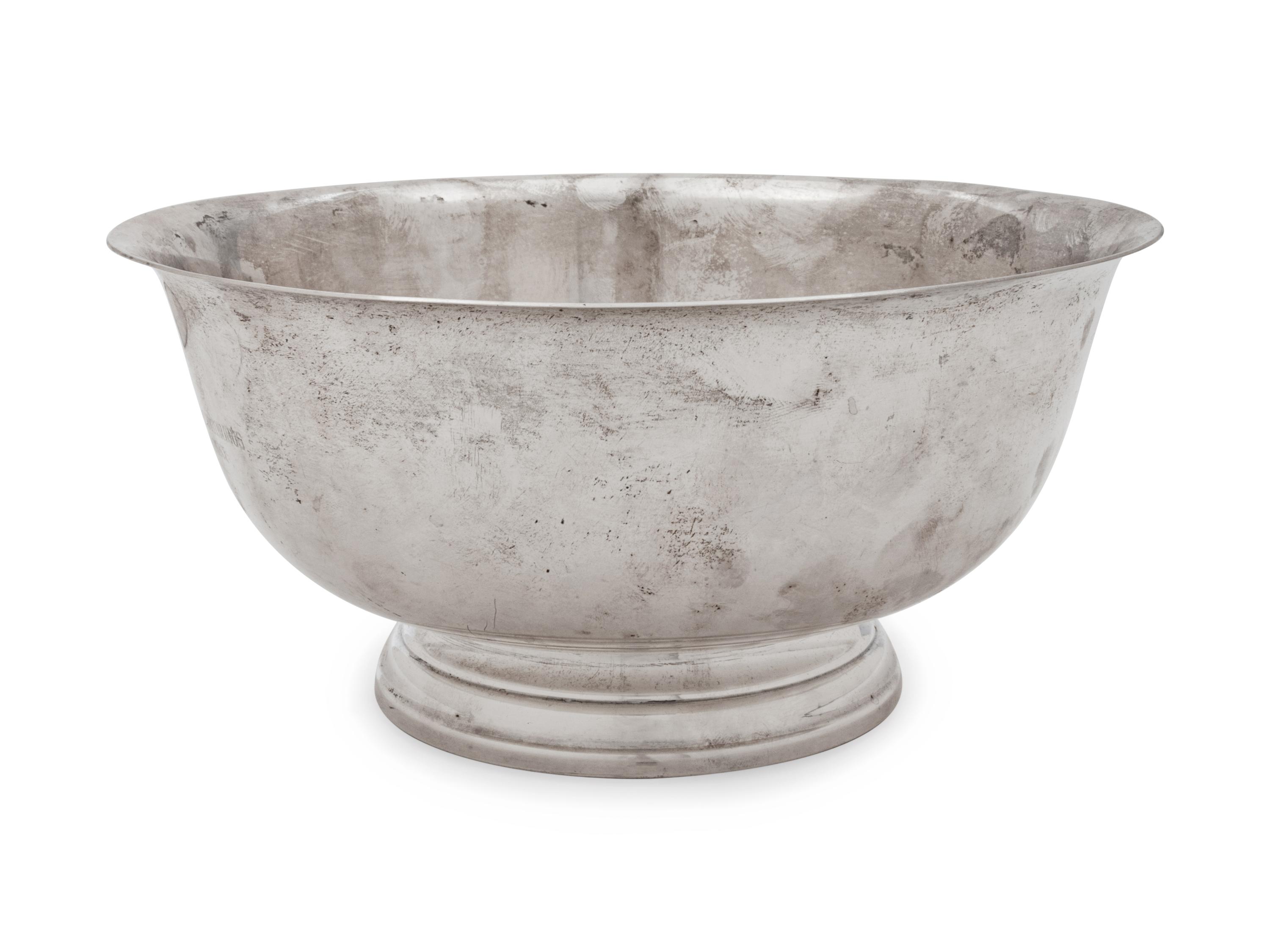 An American Silver Revere Bowl