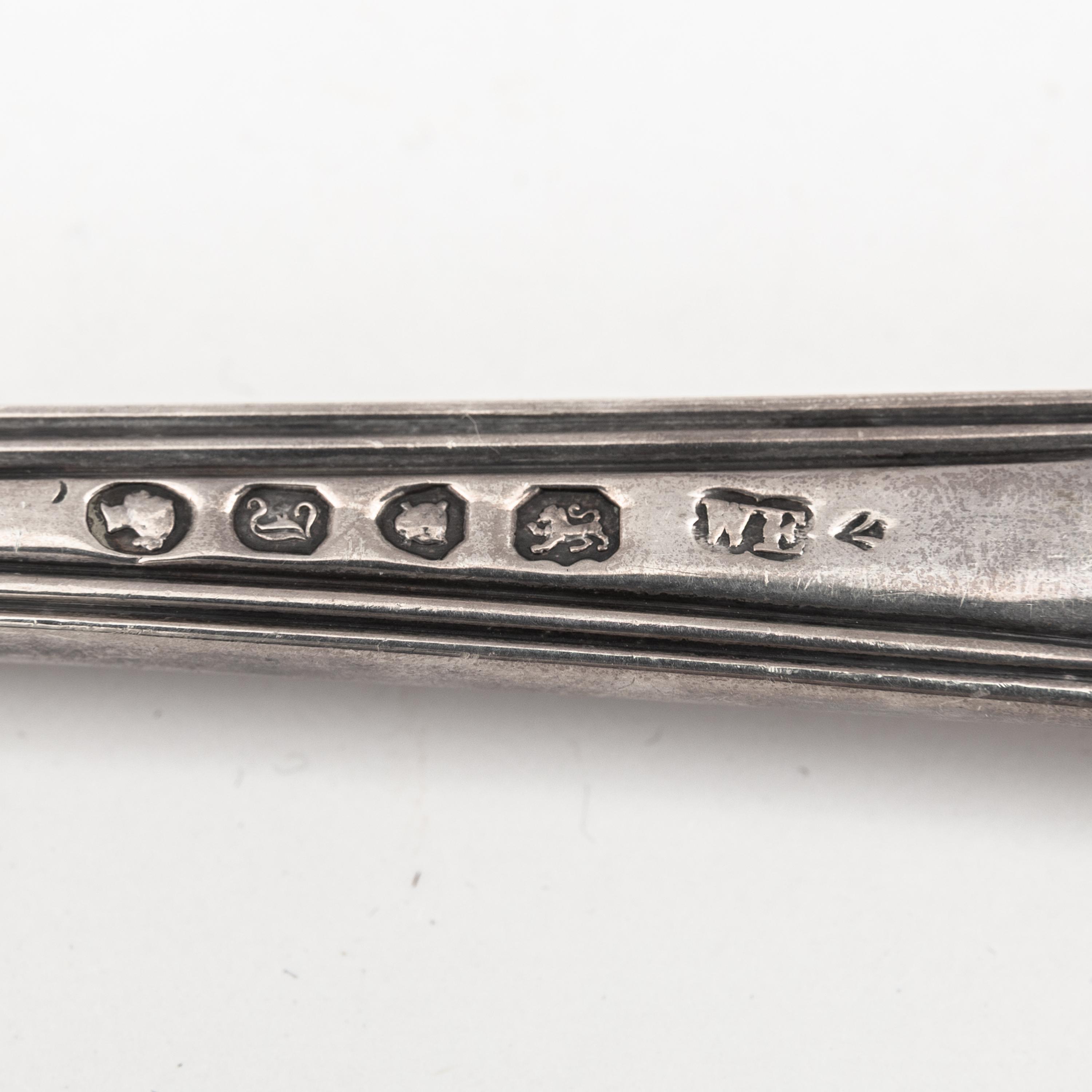 Two Victorian Silver Punch Ladles