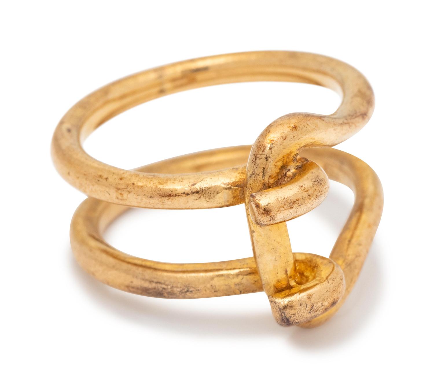 A Yellow Gold Ring, British,