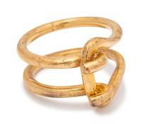 A Yellow Gold Ring, British,
