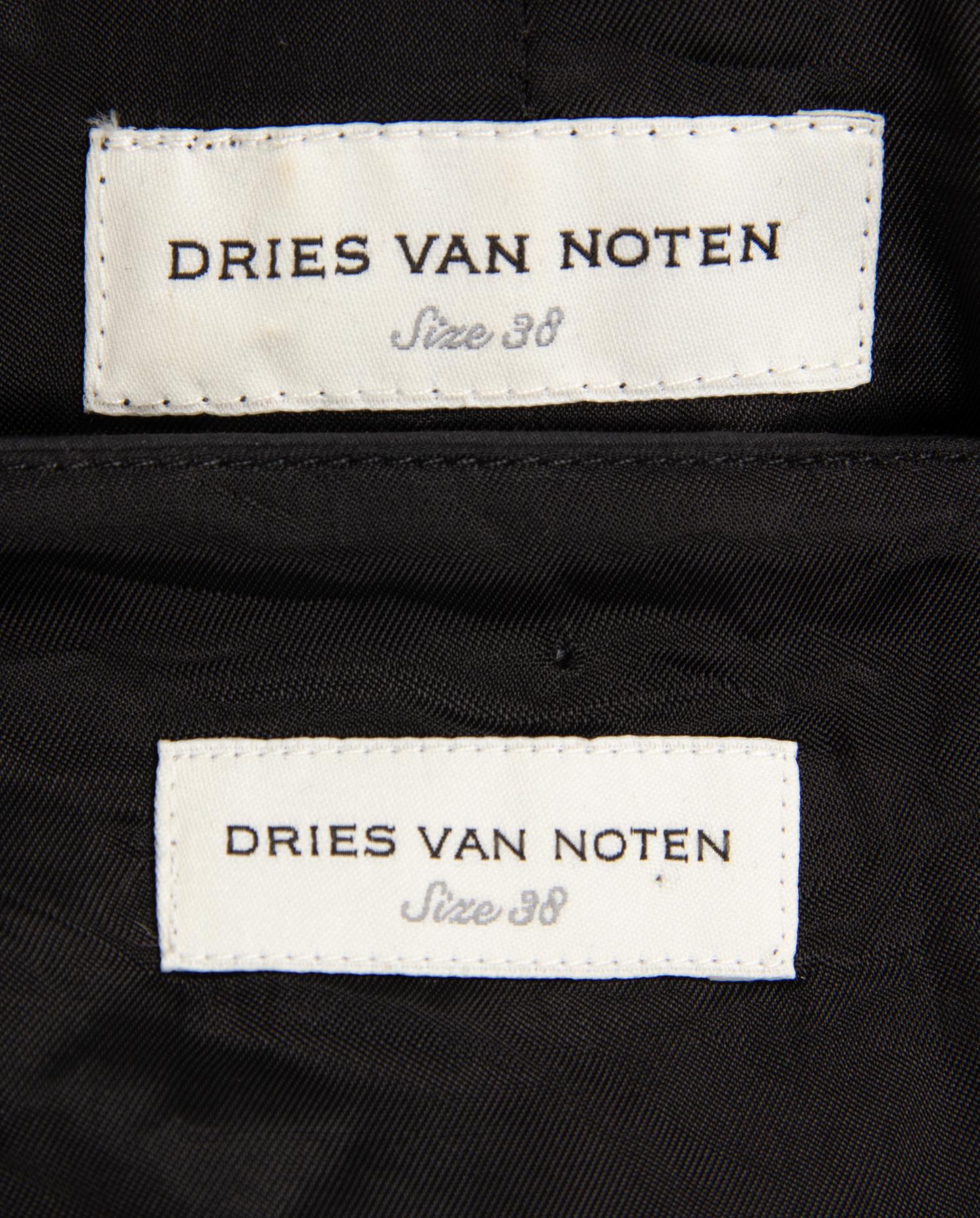 Two Dries Van Noten Items: Dress and Jacket, 2010s
